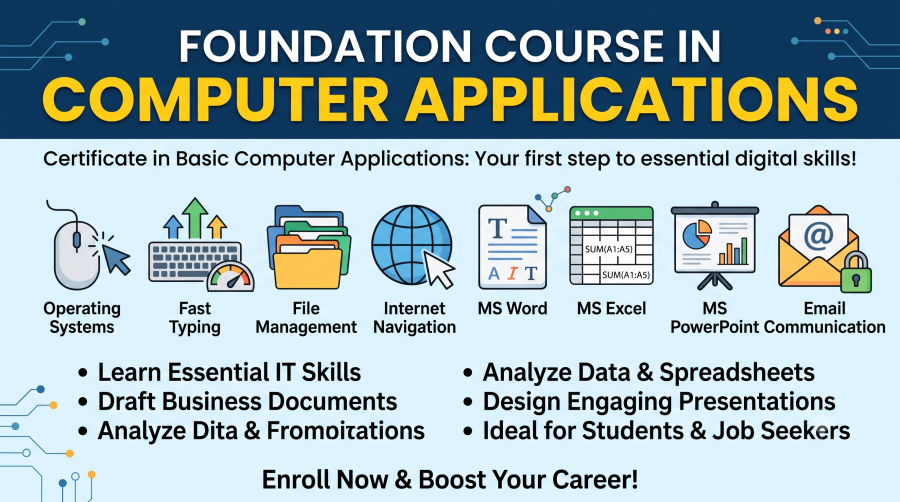 Foundation Course in Computer Applications